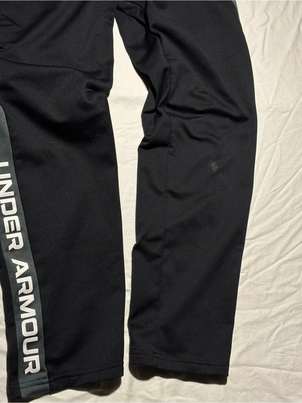 Under Armour Boys' UA Brawler 2.0 Pants Black Grey White Youth Size Medium